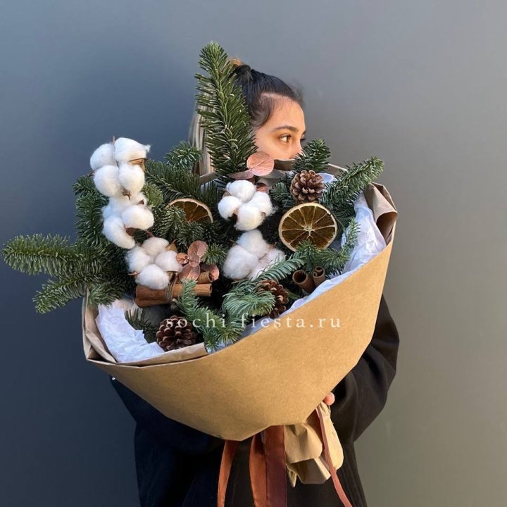 Зимний букет с нобилисом в Дзержинске