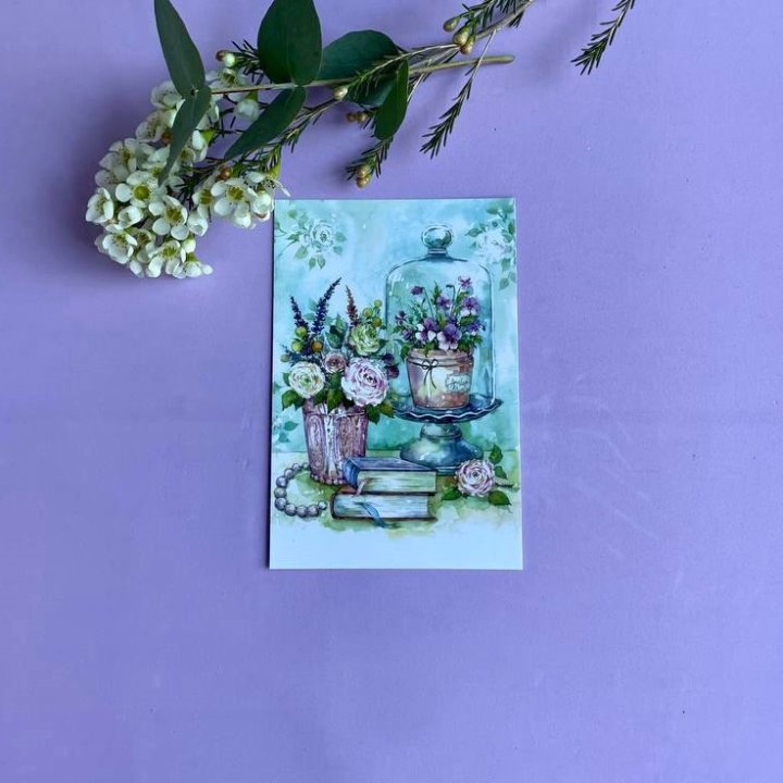 Открытка к букету "Книги" в Дзержинске