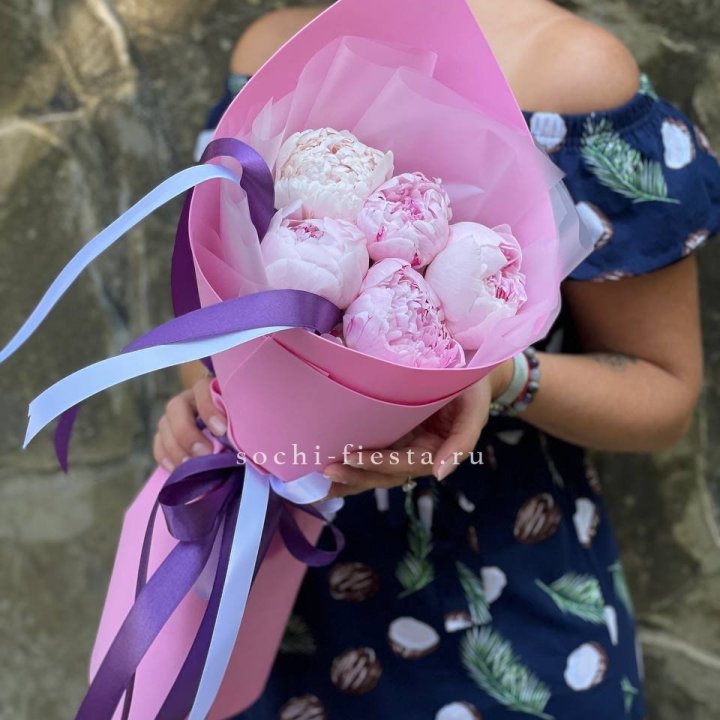 Букет пионов "НАЙ" в Дзержинске