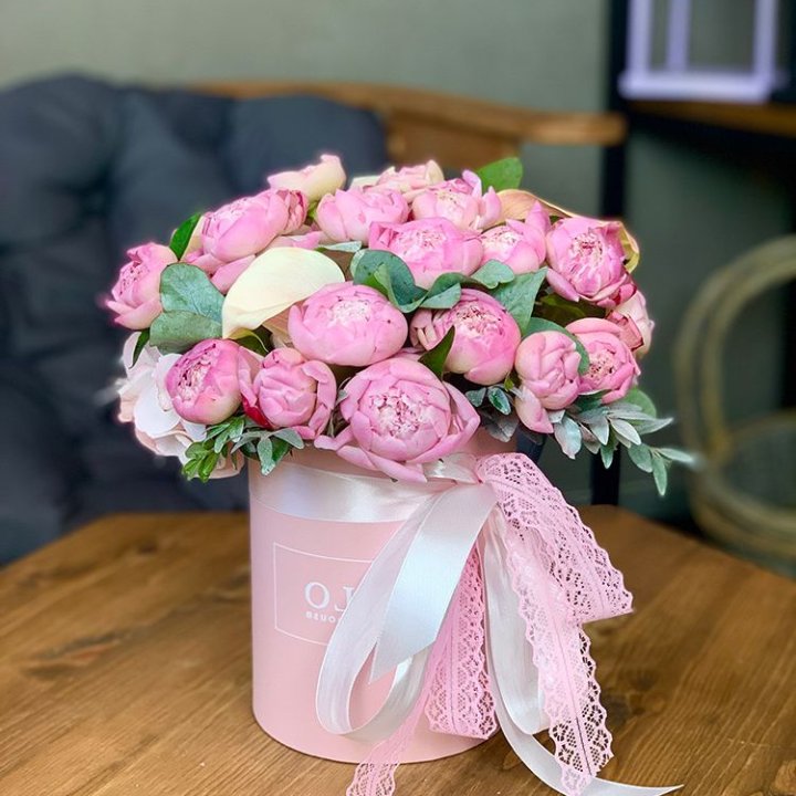 Композиция с пионами №1 в Дзержинске