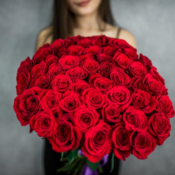 51 красная роза в Дзержинске