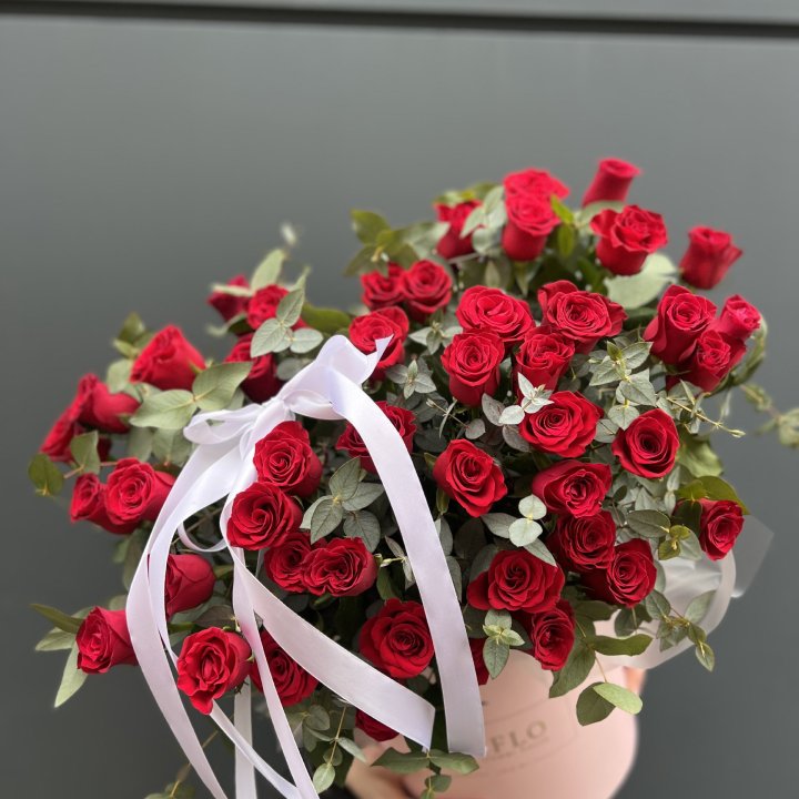 45 Красных роз в боксе "Сеньёрита" в Дзержинске