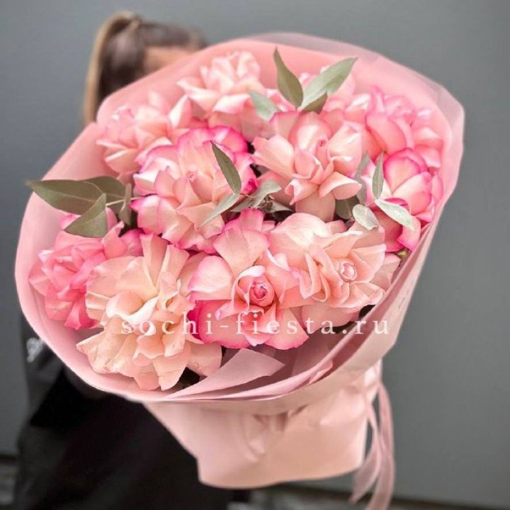 Нежно- розовые французские розы Венди в Дзержинске