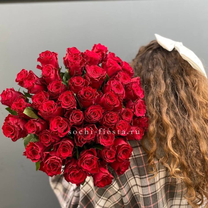 51 красная роза в Дзержинске