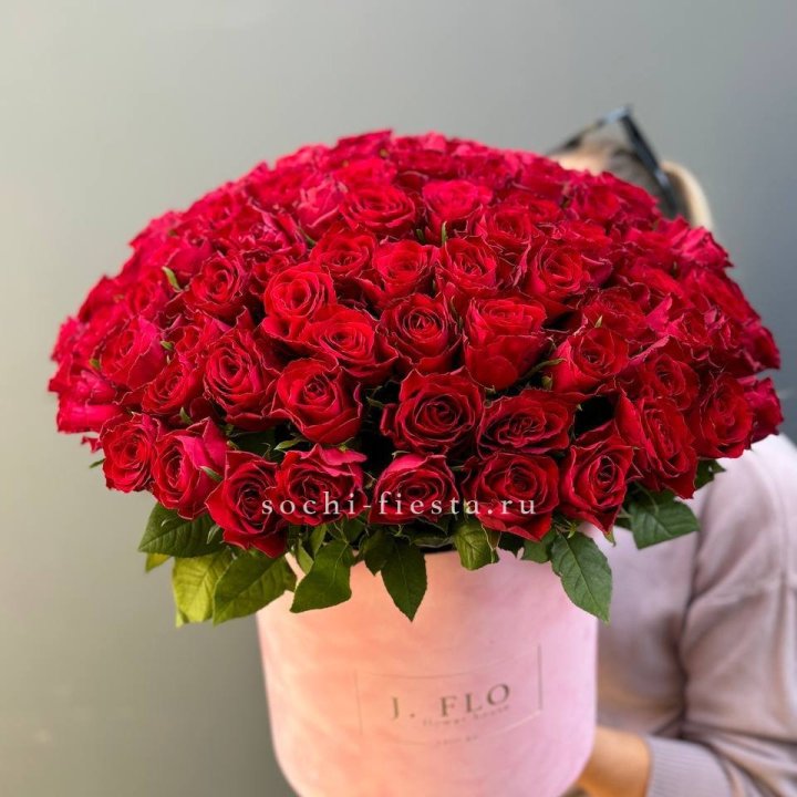 101 кенийская роза в цилиндре в Дзержинске