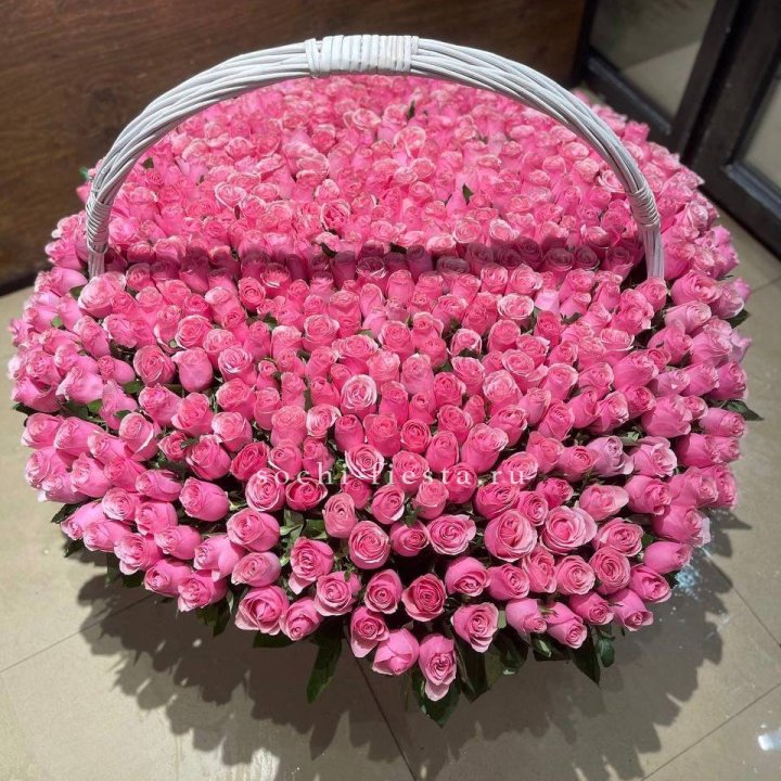 501 розовая роза в Дзержинске