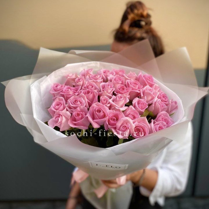 Букет розовых роз  в Дзержинске