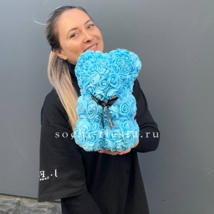 Игрушка медведь голубая в Дзержинске