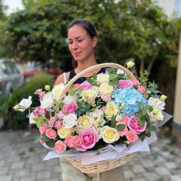 Цветочная корзина №2 в Дзержинске