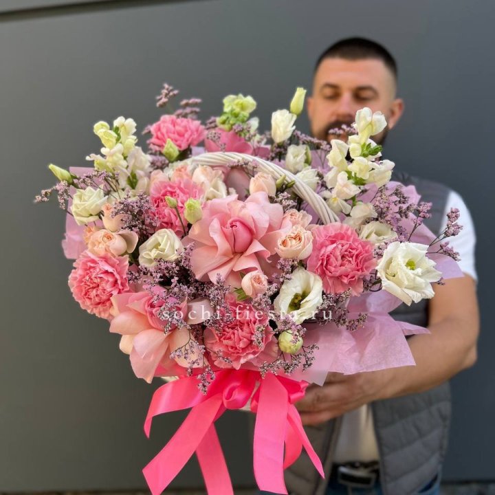 Цветочная корзина №1 в Дзержинске