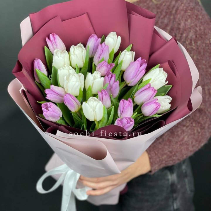 25 тюльпанов микс в Дзержинске