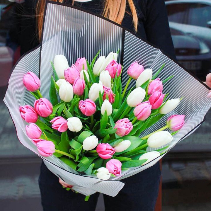 29 тюльпанов микс в Дзержинске