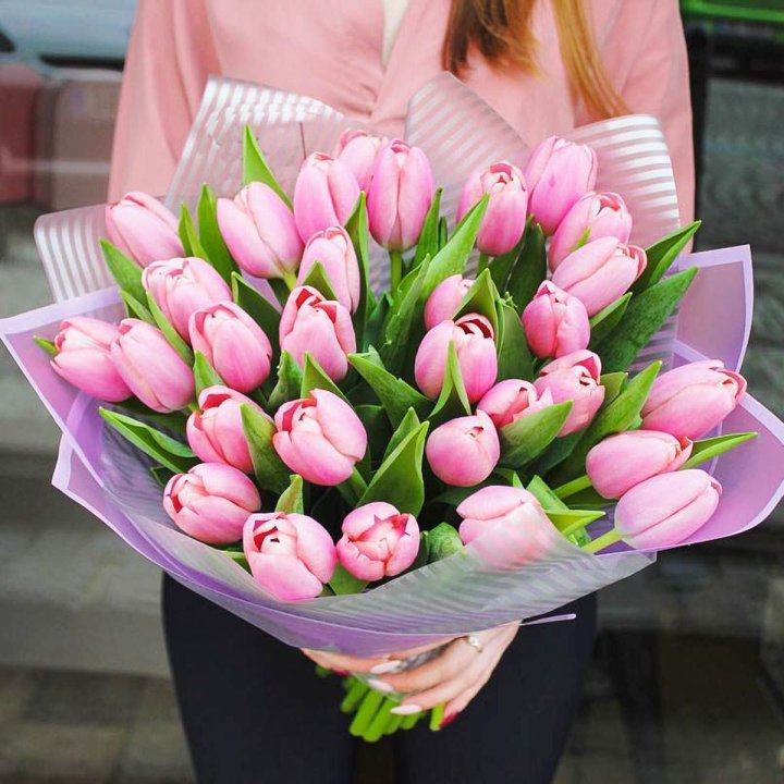 25 тюльпанов "Айс крем" в Дзержинске