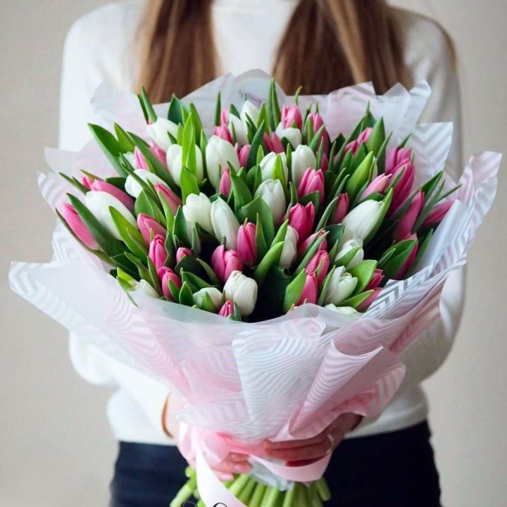 Букет тюльпанов "Лолита" в Дзержинске